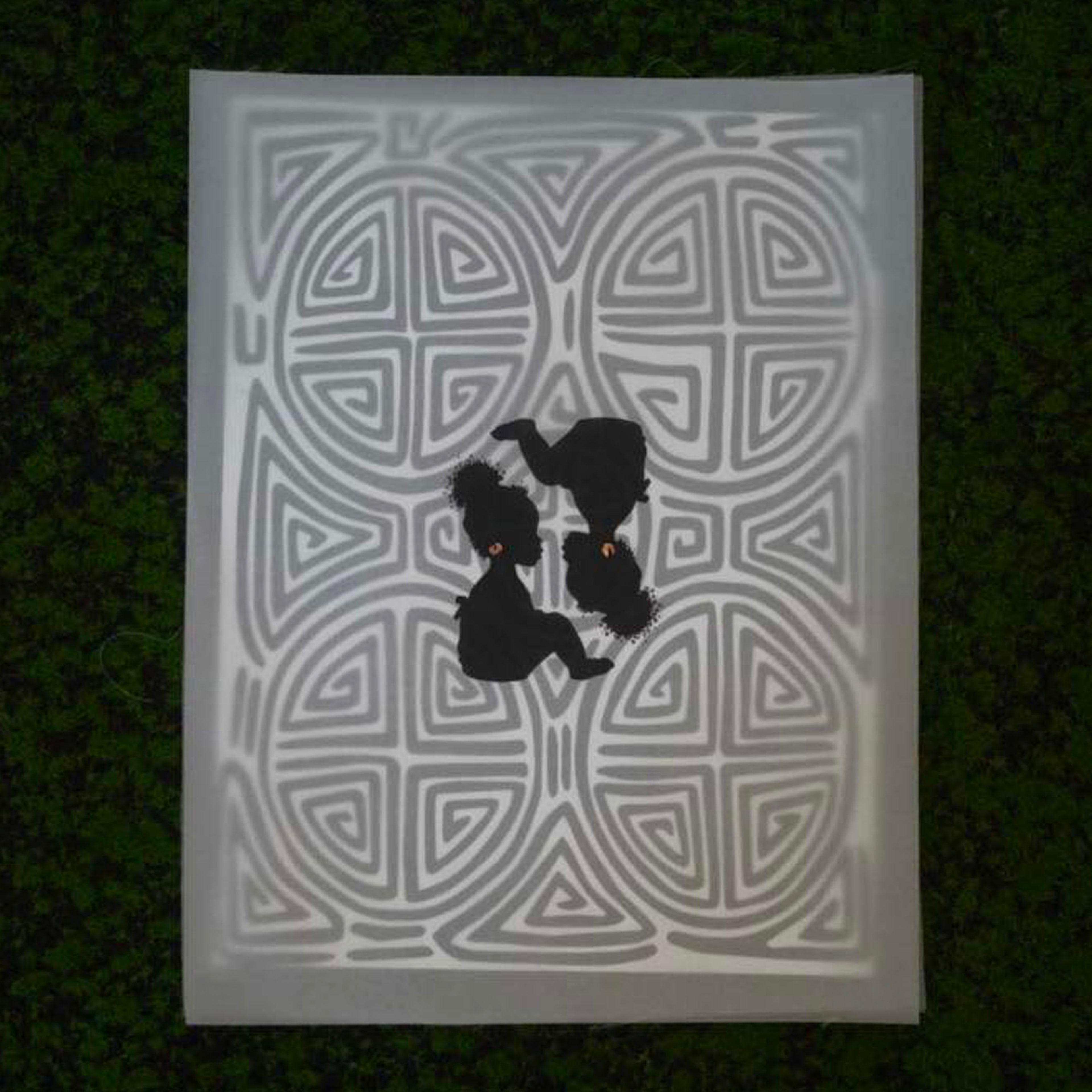 Untitled (silk prints)