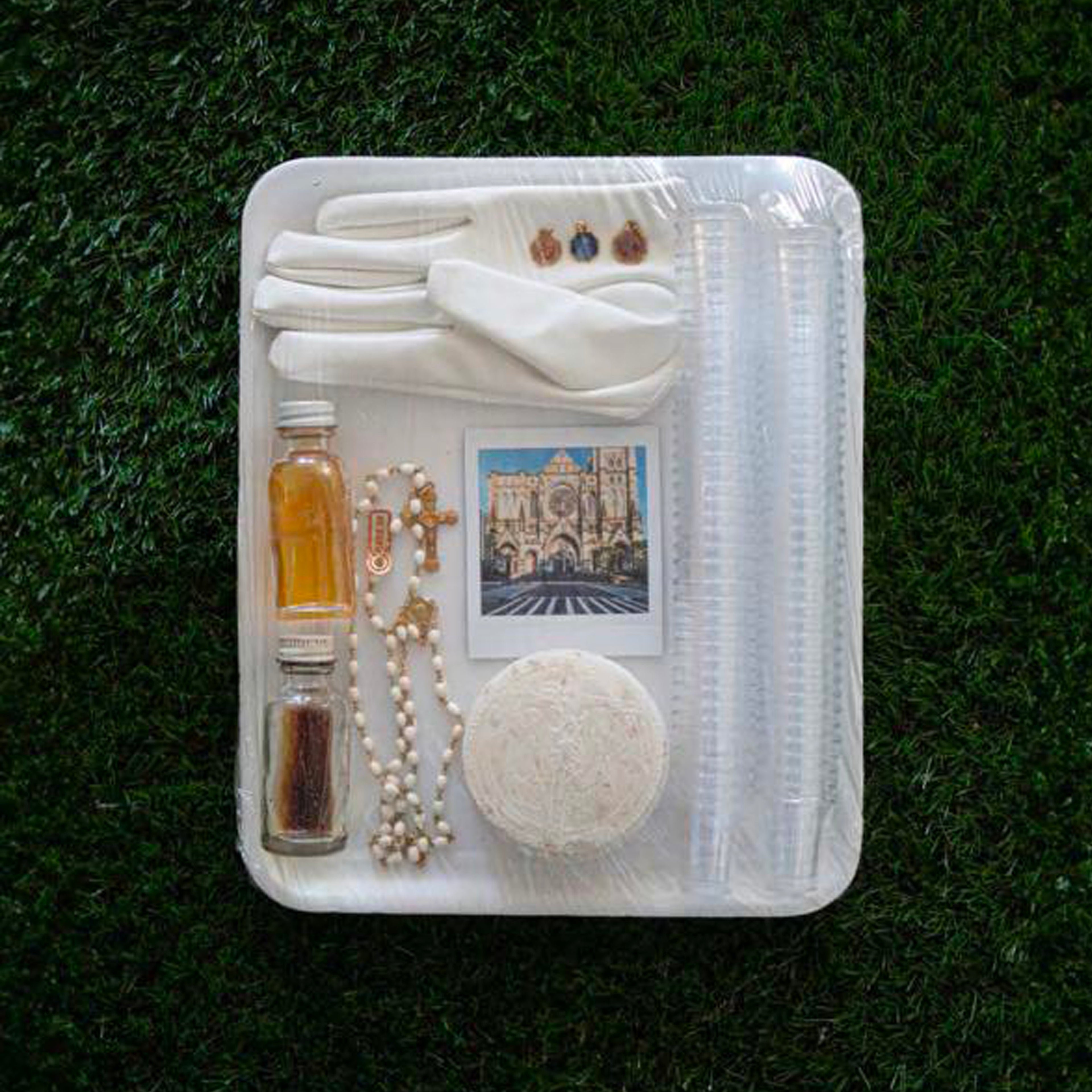 “after my first communion, we went to the bodega” (installation)