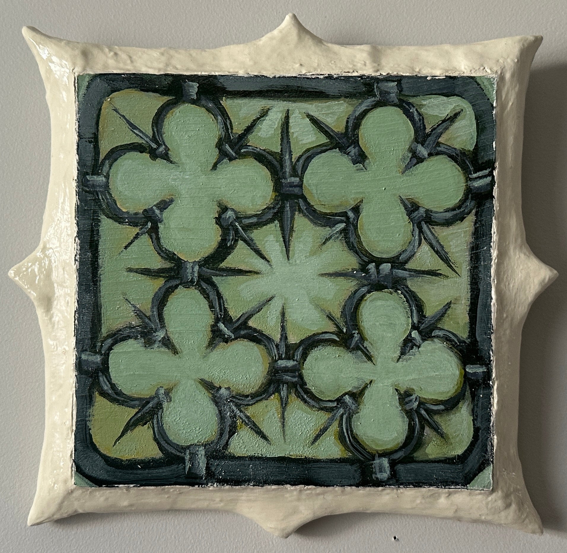 Tile Imitation 1 (her window bars)