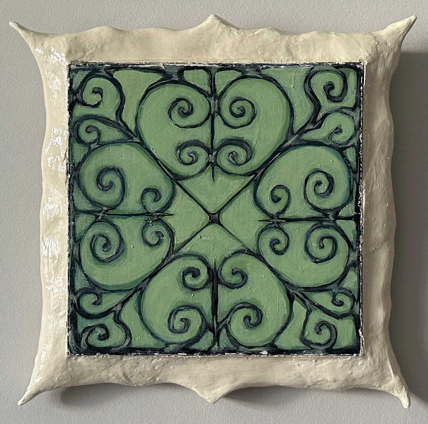 Tile Imitation 2 (her window bars)